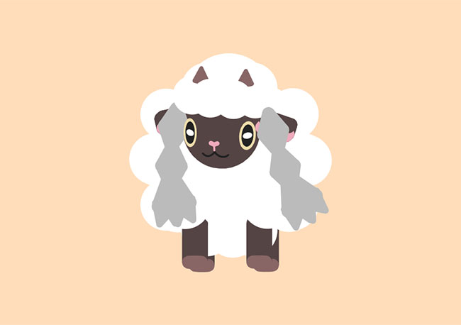 HTML5可爱的小绵羊动画特效